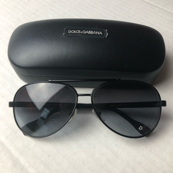 Dolce&Gabbana Black Aviator Sunglasses - Picture 3 of 8